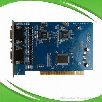 16-channel DVR Card, H.264 Compression, D1 Preview